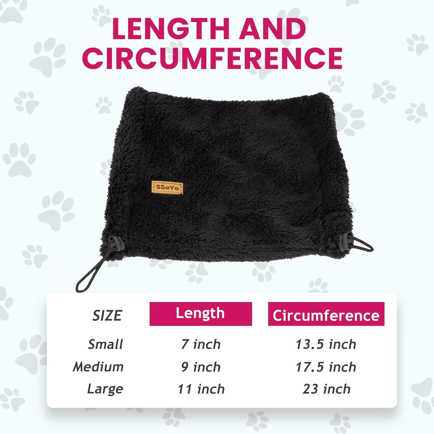 Adjustable Dog Noise Cancelling Ear Muffs Noise Protection - Ear Wraps for Dogs - Snoods Dog Headband Ear Covers for Anxiety Relief (Black, Large)
