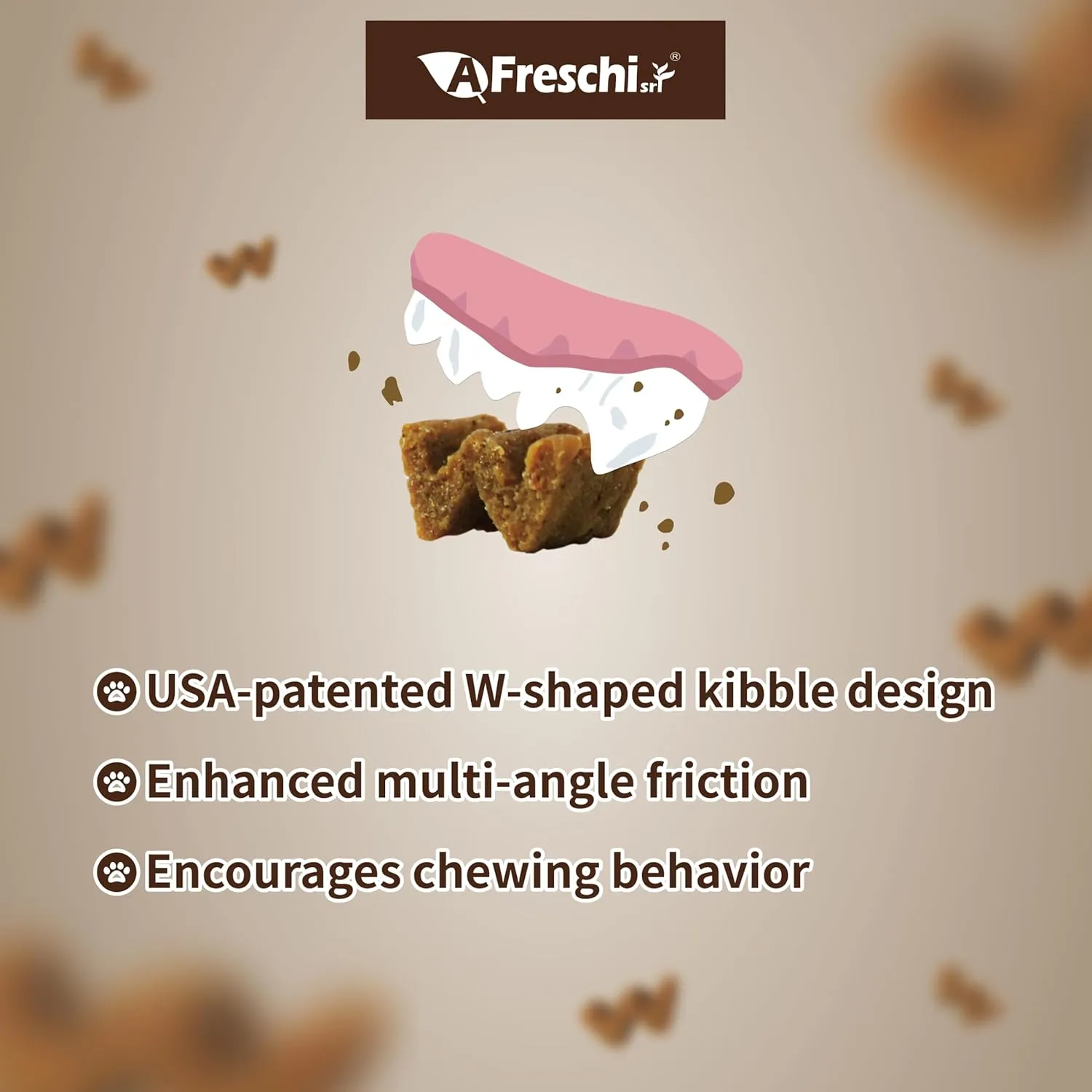 Afreschi Air-Dried Dog Food Turkey Recipe 1 lb, All-Natural, Complete & Balanced, Single-Animal Protein, Grain-Free, High-Protein, Limited Ingredients