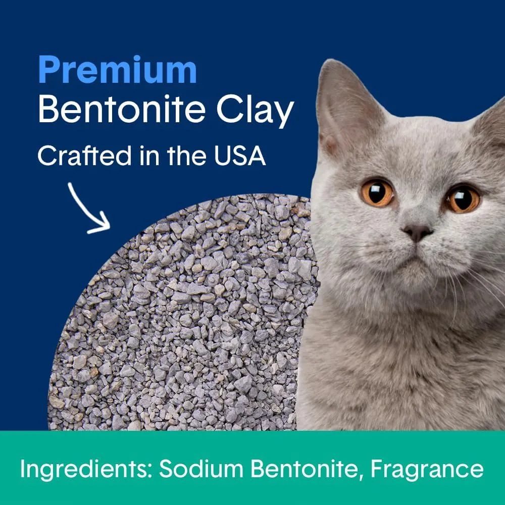 Boxie Gently Scented Cat Litter, 30-Day Odor Control, Clumping Clay, 16lb