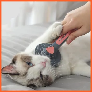Cat Dog Tangled Hair Remover Brush | Pet Grooming Slicker Needle Comb | Removes Self Cleaning Brush