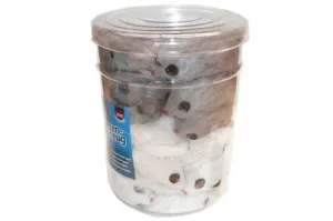 Cat Toy - Longhaired Mice 9cm - Tub of 48