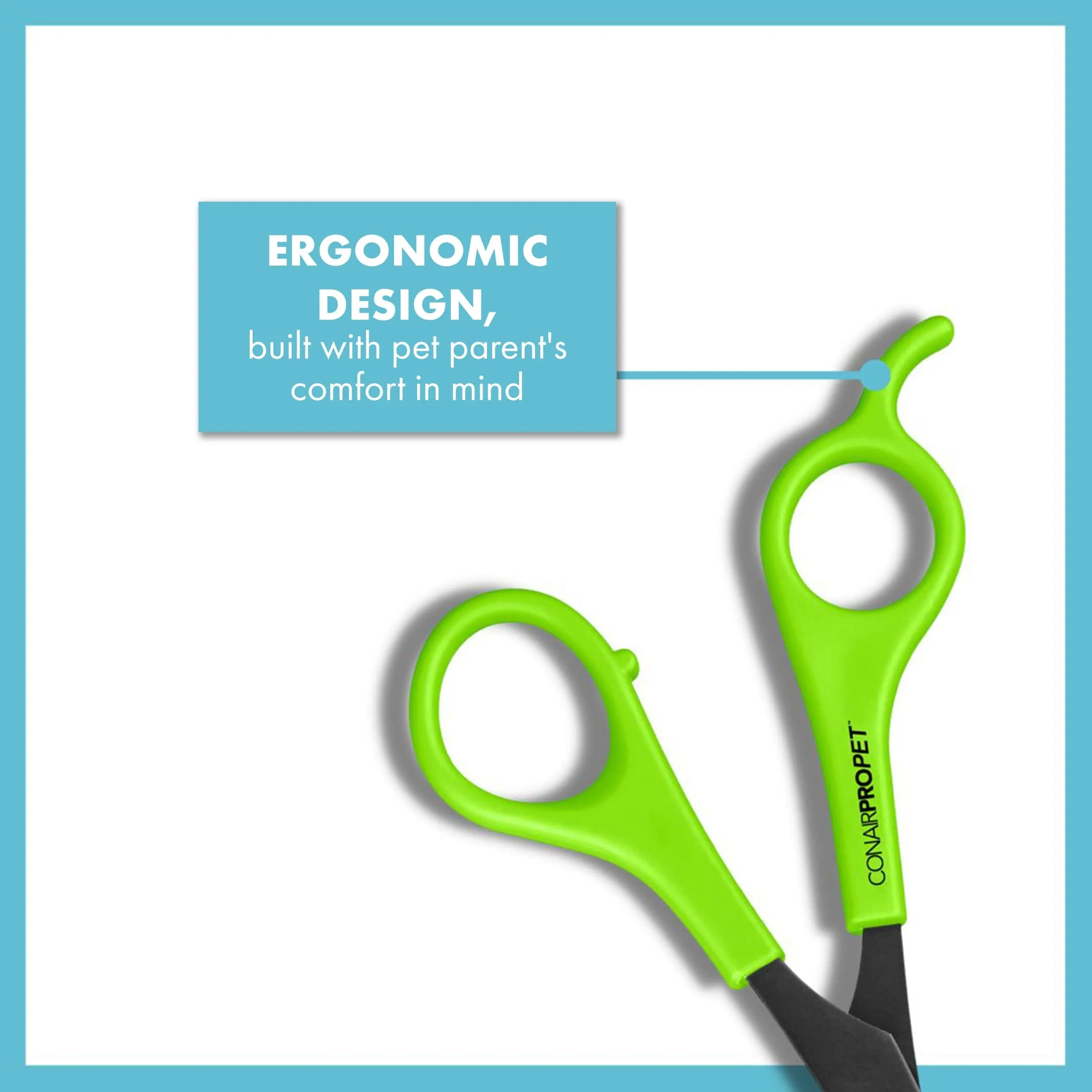 CONAIR Round Tip Pet Grooming Shears - 6"