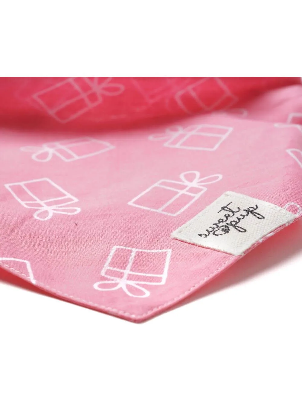 Dog Bandana - Dog Birthday Bandana Gifted Pink