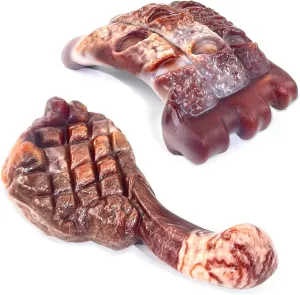 Dog Chew Toys for Aggressive Chewers2 Pack Indestructible Dog Toy for Large Breed- Tough Nylon Teething Bone Toy to Keep Them Busy
