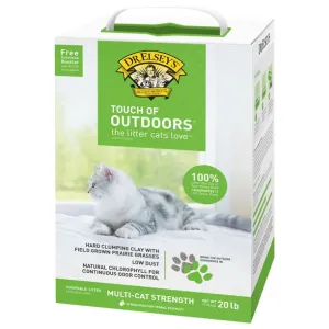 Dr. Elsey's Precious Cat Litter Alternative Premium Clumping Touch of Outdoors Cat Litter - 20 lb Box
