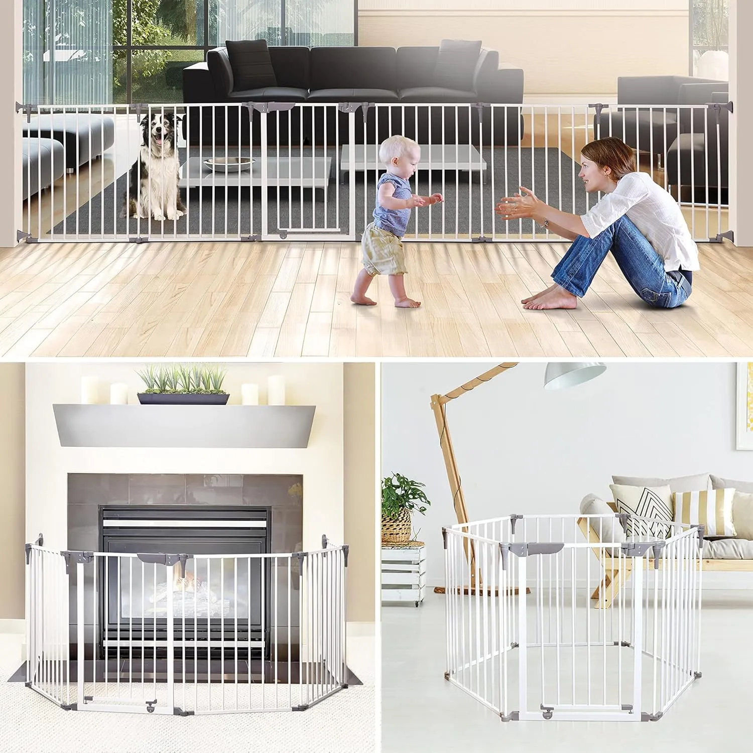 Dreambaby Royale Converta 3 in 1 Playpen (8 Panel)