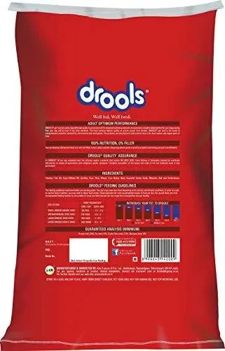 Drools Optimum Performance Adult Dog Food, 20kg