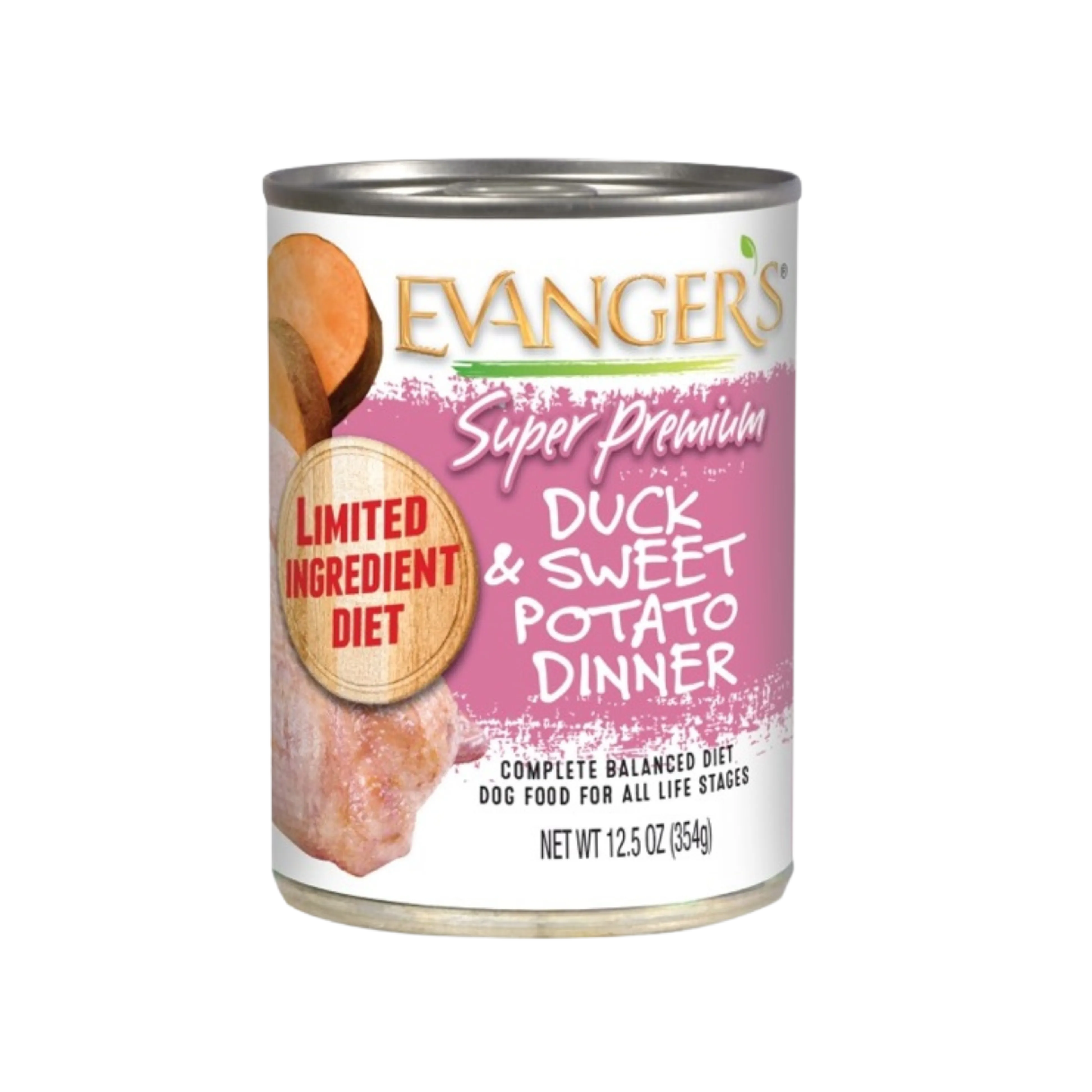 Evanger's Super Premium Duck & Sweet Potato Dinner