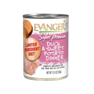 Evanger's Super Premium Duck & Sweet Potato Dinner