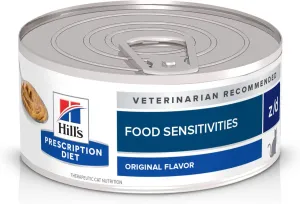 Hill's Prescription Diet z/d Skin/Food Sensitivities Canned Cat Food (5.5 oz x 24 cans)