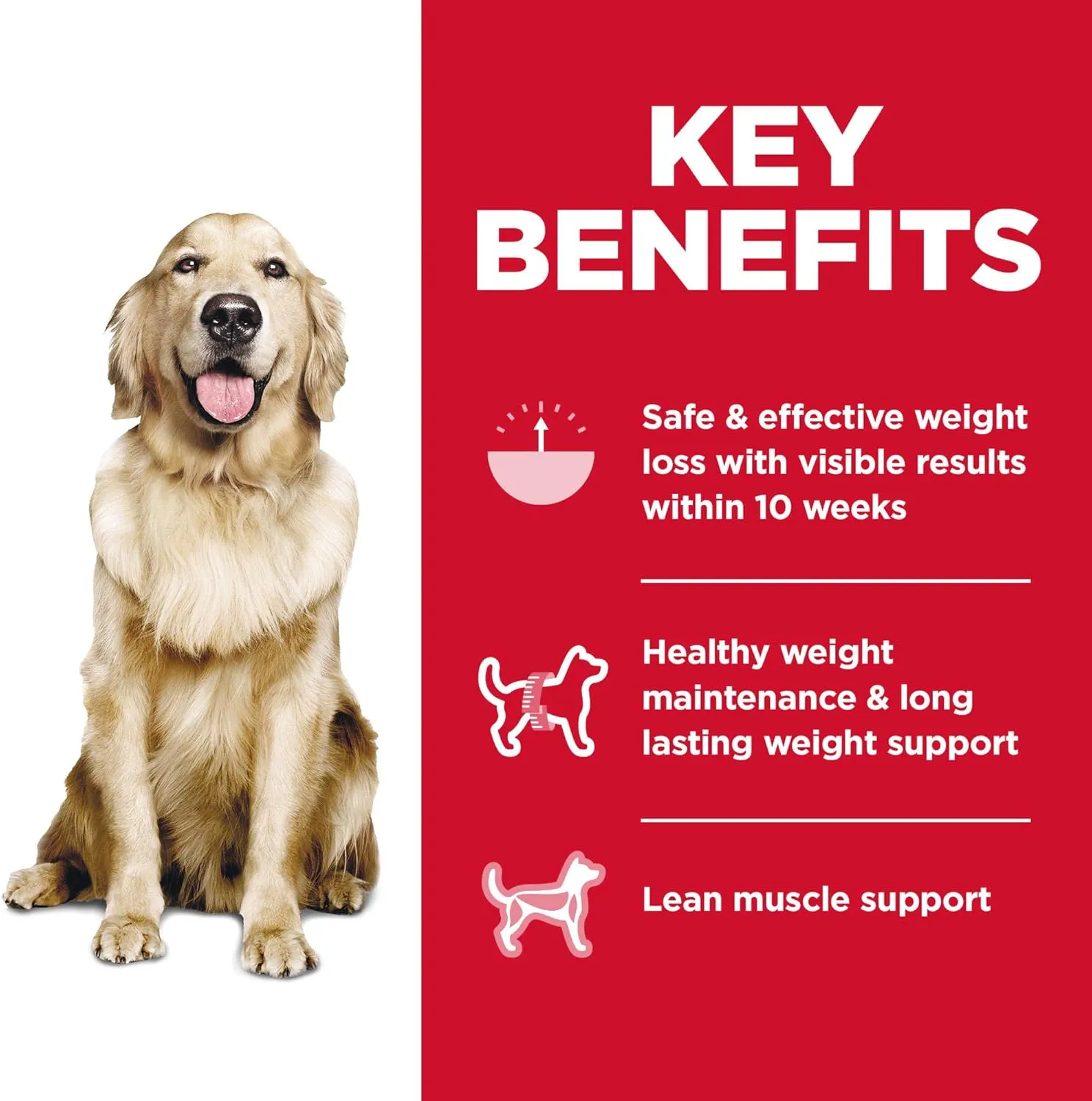 Hill's Science Diet Dry Dog Food, Adult, Perfect Weight for Healthy Weight & Weight Management, Chicken Recipe, 28.5 lb. Bag