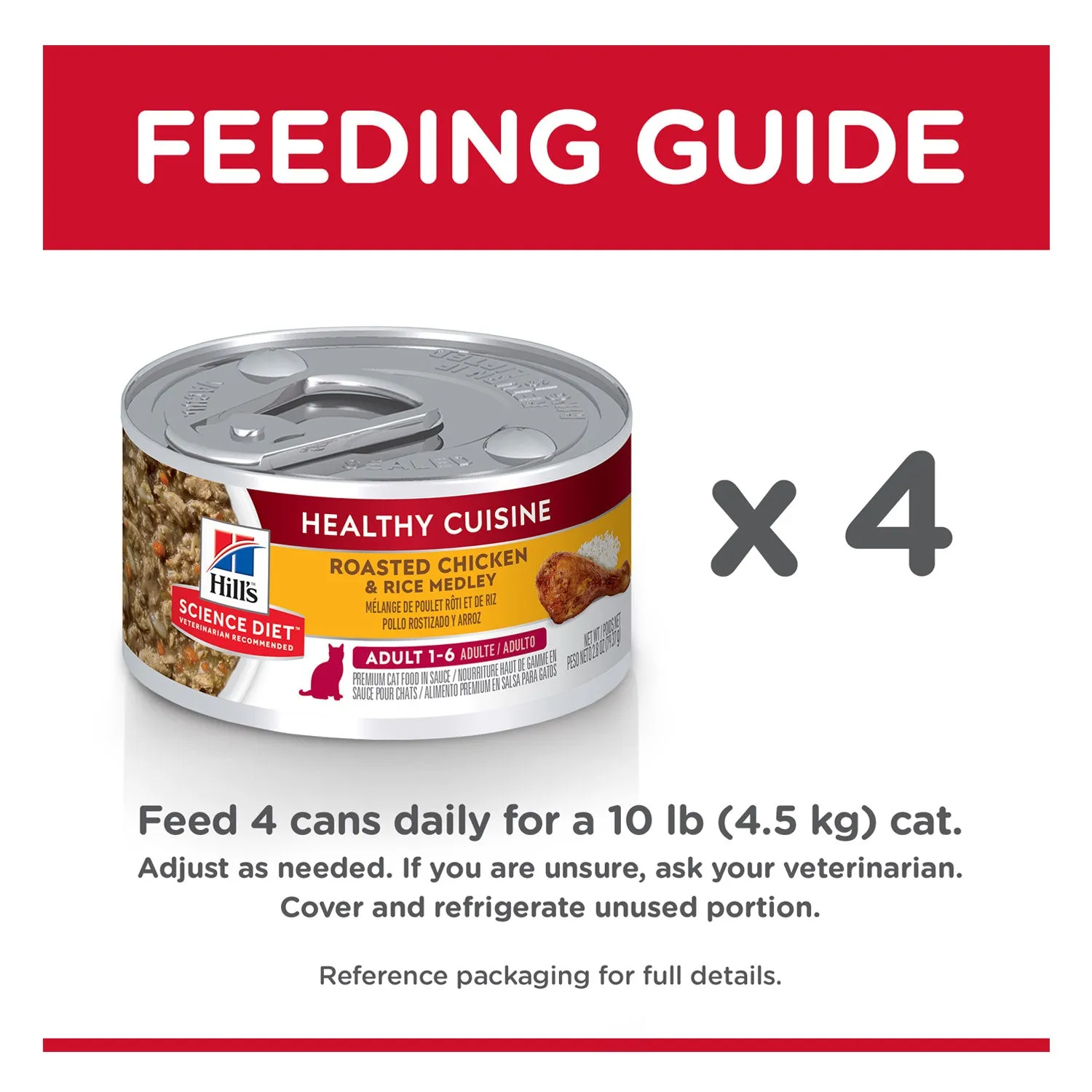 Hill's Science Diet Healthy Cuisine Chicken & Rice Medley Adult Canned Cat Food
