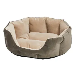 MidWest Homes for Pets QuietTime Deluxe Tulip Dog Bed Grey XS