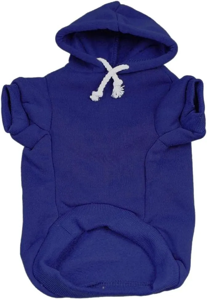 My Humans are Getting Married Annoucement Pullover Fleece Lined Dog Hoodie (Royal, Small 224)