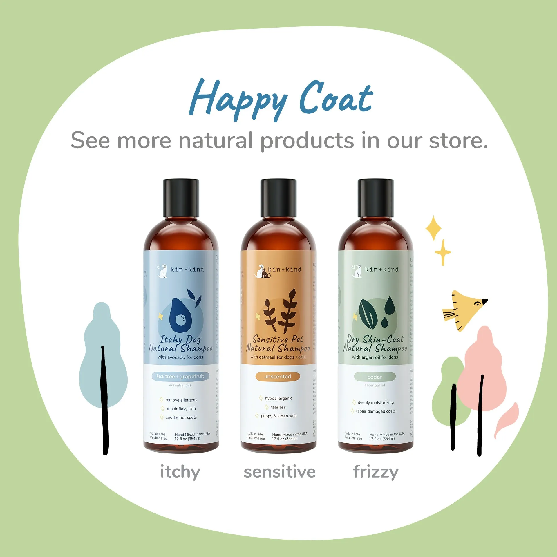 Natural Moisturizing Conditioner for Dogs & Cats