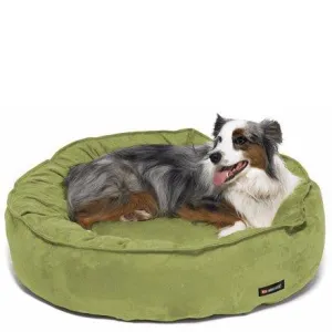 Nest Bed - Large-Plum Suede