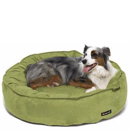 Nest Bed - Large-Walnut Suede