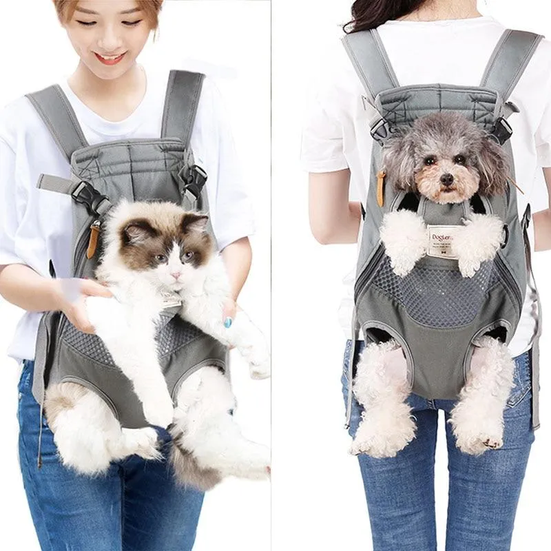 Pet Front Pack Carrier For Cats & Dogs