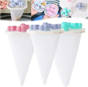 Pet Hair Remover Mesh Bag for Laundry, 3/6 Pack Floating Hair Filtering Mesh Removal, Reusable Lint Catcher for Washing Machine, Dog Cat Hair Filter (3, Mix)