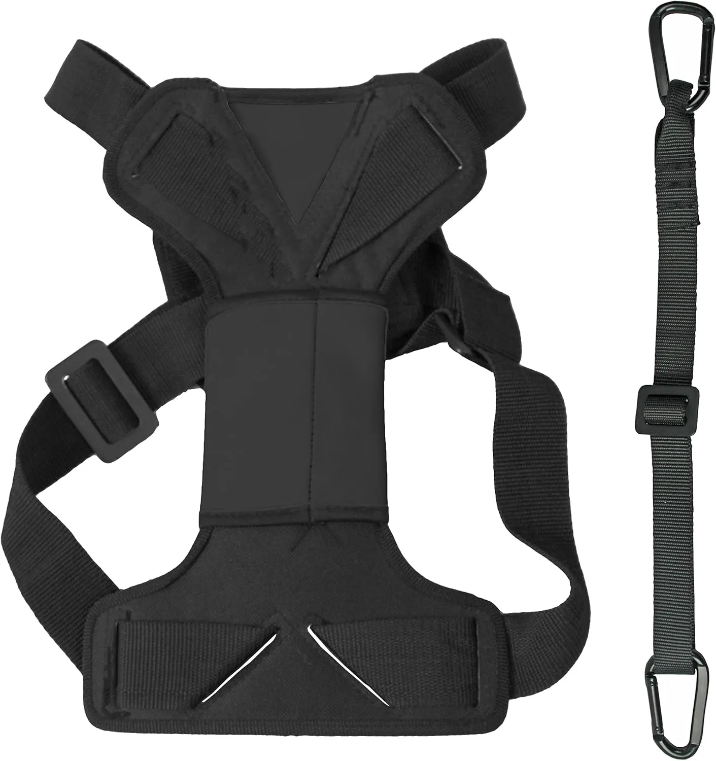 Pet Life  Road-to-Safety Car Dog Harness with Swivel Hooks - Pet Car Seat Harness with Safety pet Leash Designed to Protect Better Than Safety car Barrier or Dog car seat