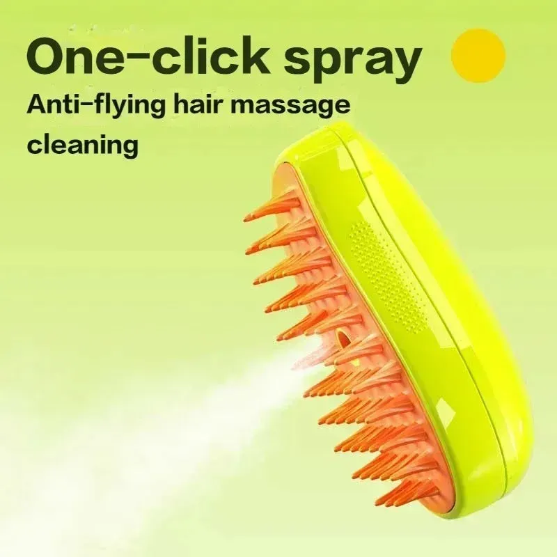 Pet Spray Grooming Brush