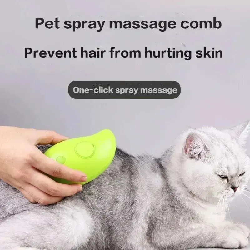 Pet Spray Grooming Brush