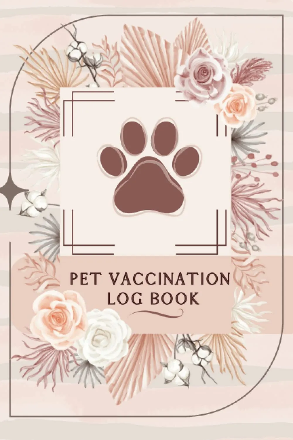 Pet Vaccination Log Book: Organize and Track Your Pets Medical Record History. Health, Wellness, Immunizations, Medication, Grooming, Pet Sitting and More!   2023 4 11