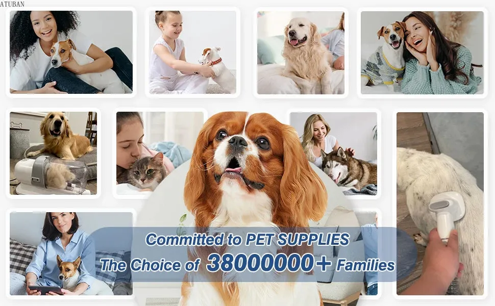 Pet Vacuum Cleaner with Dust Kit and Pet Hair Brush
