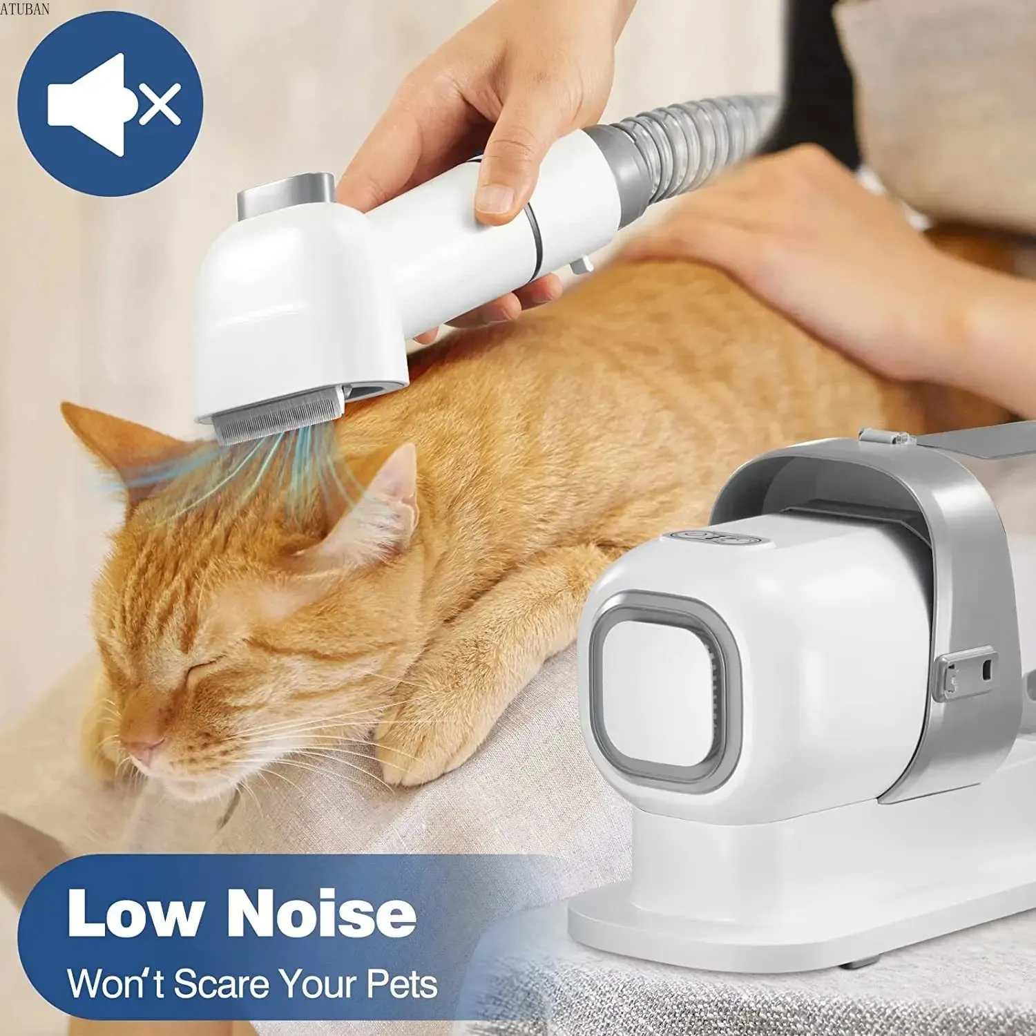 Pet Vacuum Cleaner with Dust Kit and Pet Hair Brush