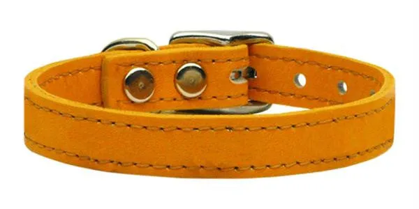 Plain Leather Collars Mandarin 24