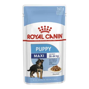 Royal Canin Dog Maxi Puppy Wet Food Pouch 140g^^^