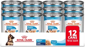 Royal Canin Size Health Nutrition Large Puppy Thin Slices in Gravy Wet Dog Food, 13 oz can (12-count)