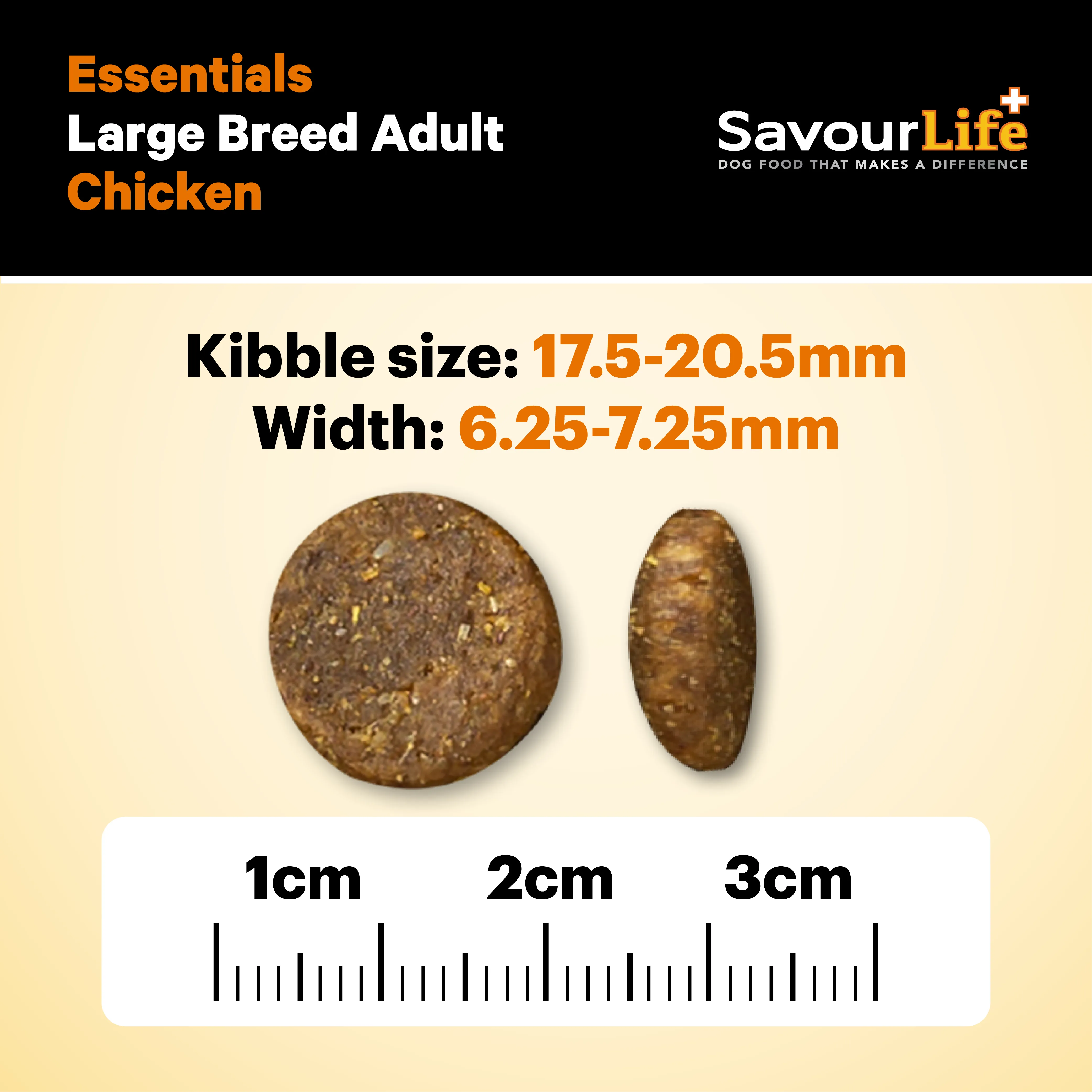 SavourLife - Essentials Chicken Large Breed Dog Dry Food (15kg)