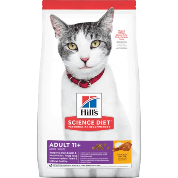 Science Diet Adult 11  Chicken Recipe Dry Cat Food