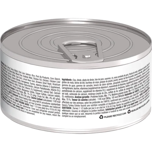 Science Diet Savory Turkey Entree Adult 7  Canned Cat Food