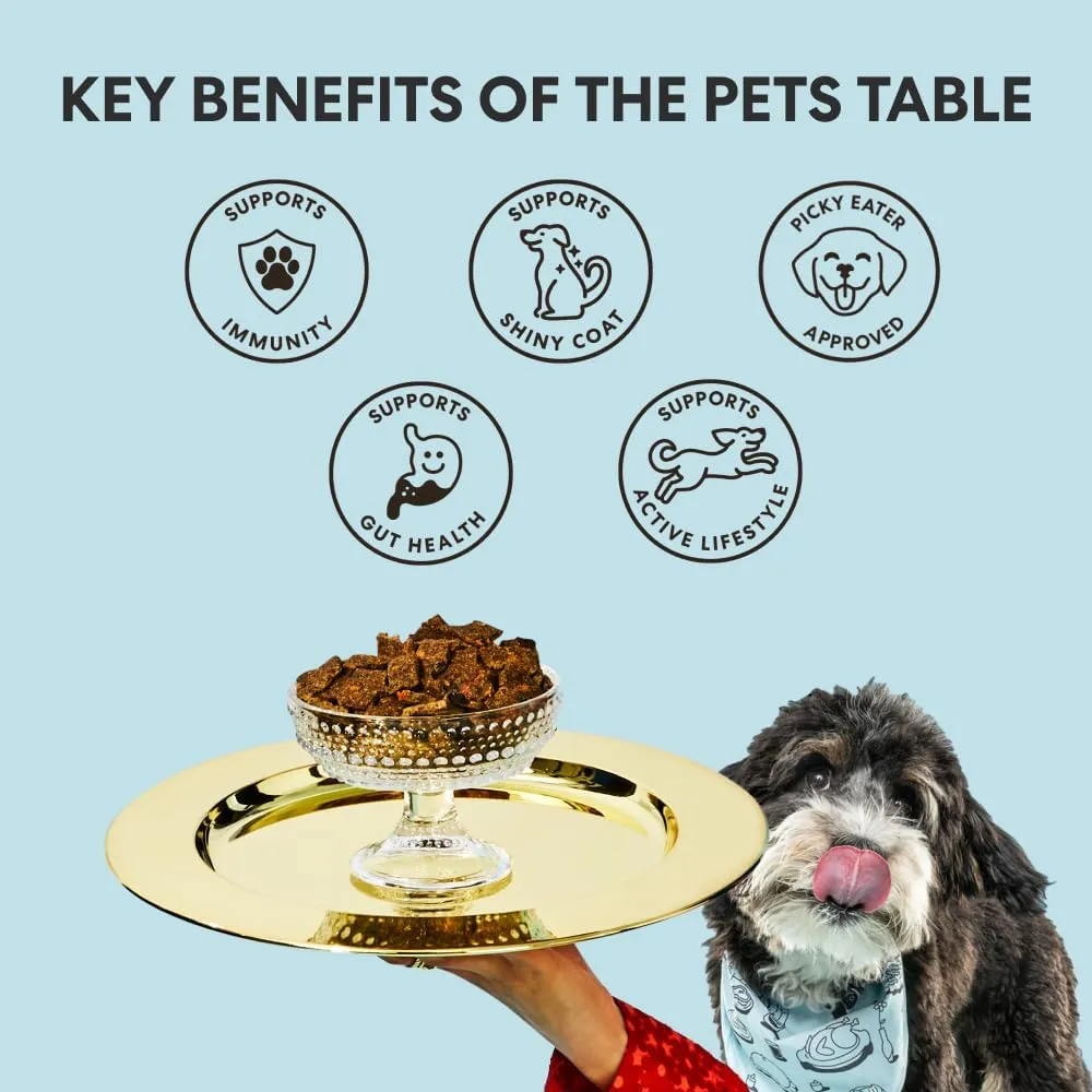 The Pets Table Grain Inclusive Air Dried Dog Food 2 Pack - Chicken & Sweet Potato   Lamb & Beef, 16 Ounce (Pack of 2)