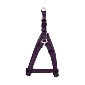 Zeus Nylon Step-In Dog Harness - Royal Purple - Small - 1 cm x 33 cm-45 cm (3-8in x 13in-18in)