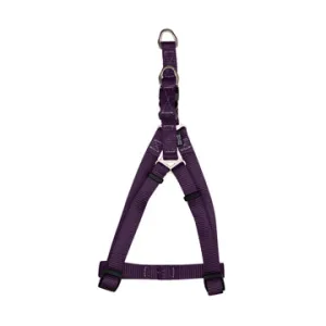 Zeus Nylon Step-In Dog Harness - Royal Purple - Small - 1 cm x 33 cm-45 cm (3-8in x 13in-18in)